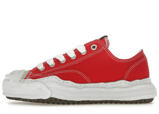 Maison Mihara Yasuhiro Hank OG Sole Canvas Low Red