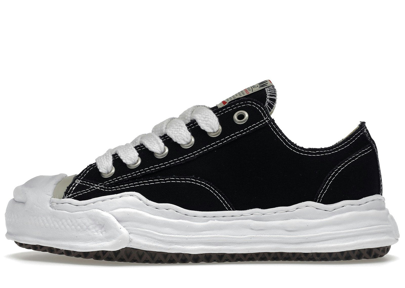 Maison Mihara Yasuhiro Hank OG Sole Canvas Low Black