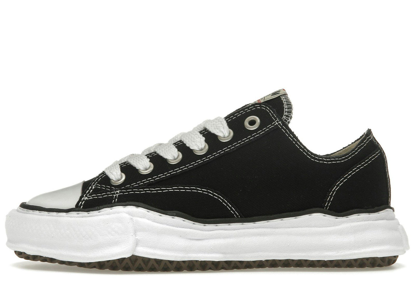 Maison Mihara Yasuhiro Peterson OG Sole Canvas Low Black