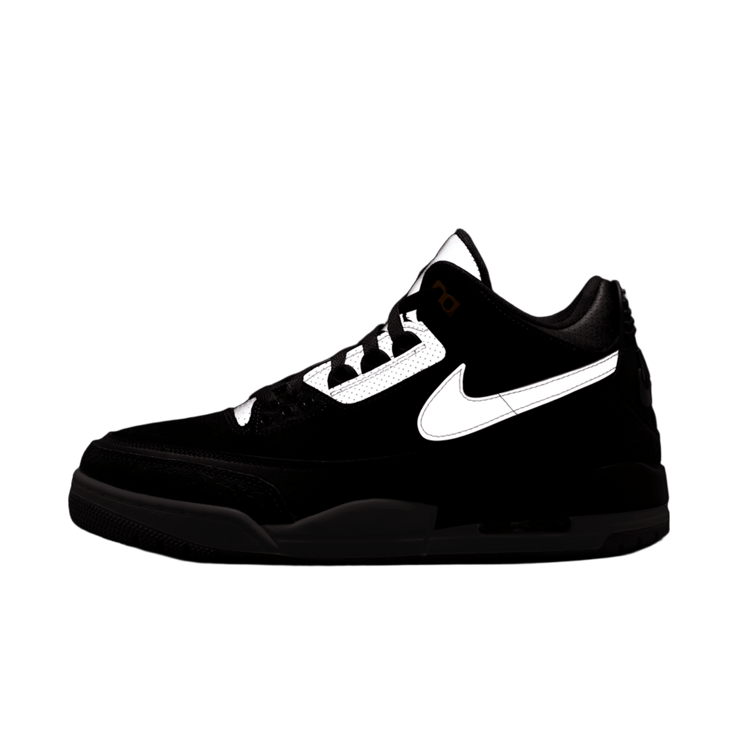 Jordan 3 Retro Tinker Black Cement Gold