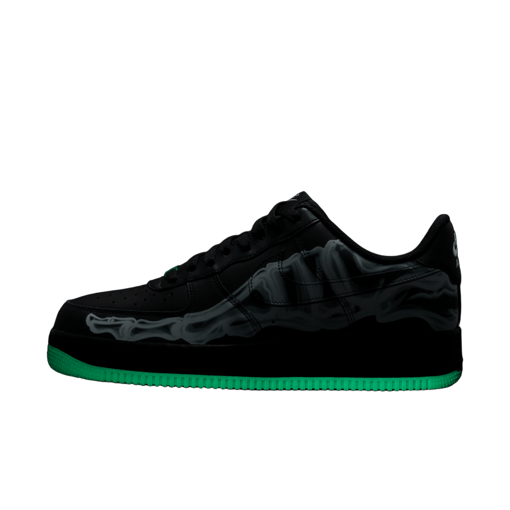 Nike Air Force 1 Low Black Skeleton Halloween (2019)