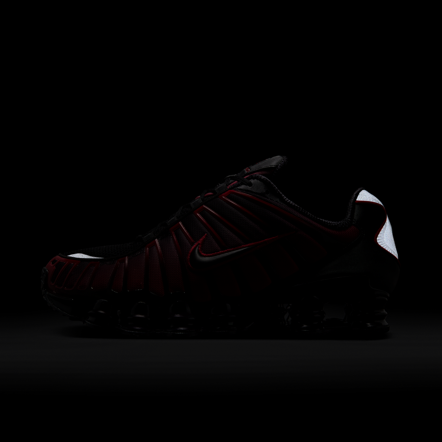 Nike Shox TL Black University Red Gradient