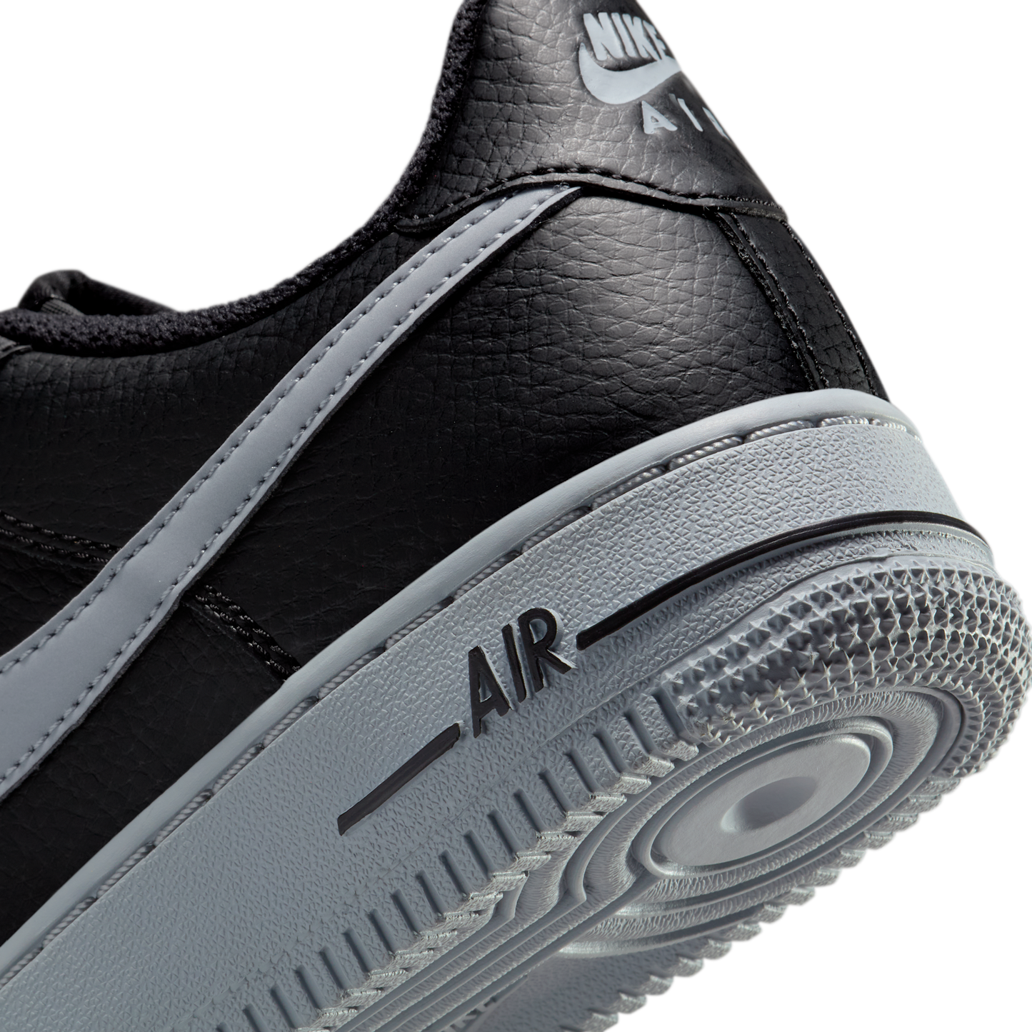 Nike Air Force 1 Low Black Wolf Grey (GS)