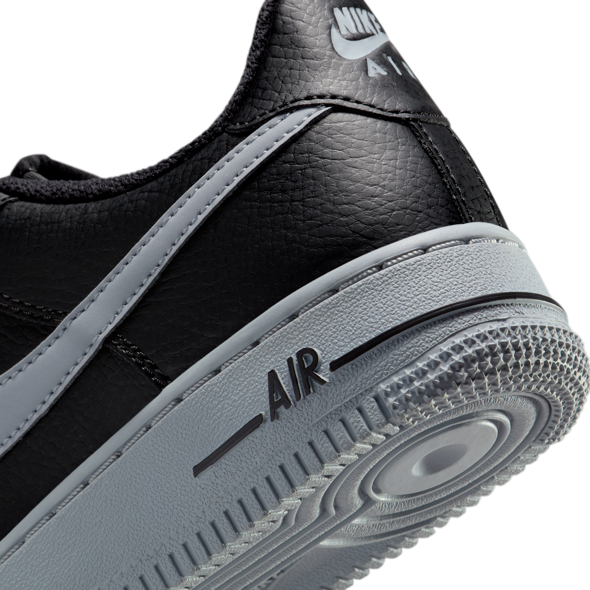 Nike Air Force 1 Low Black Wolf Grey (GS)