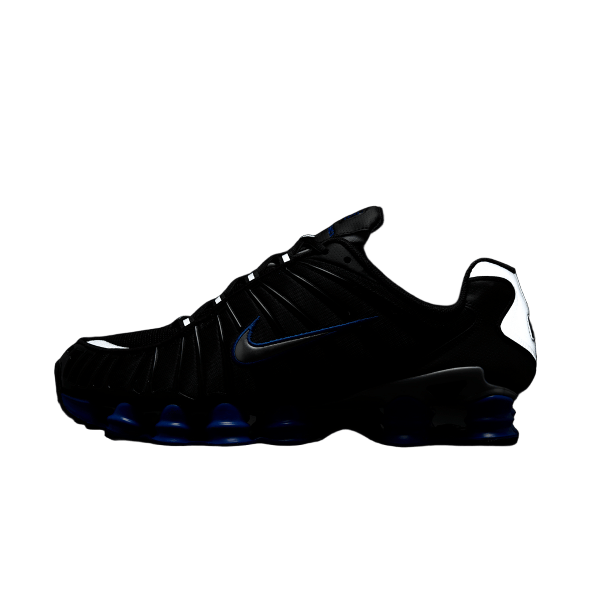 Nike Shox TL Black Racer Blue Metallic Silver