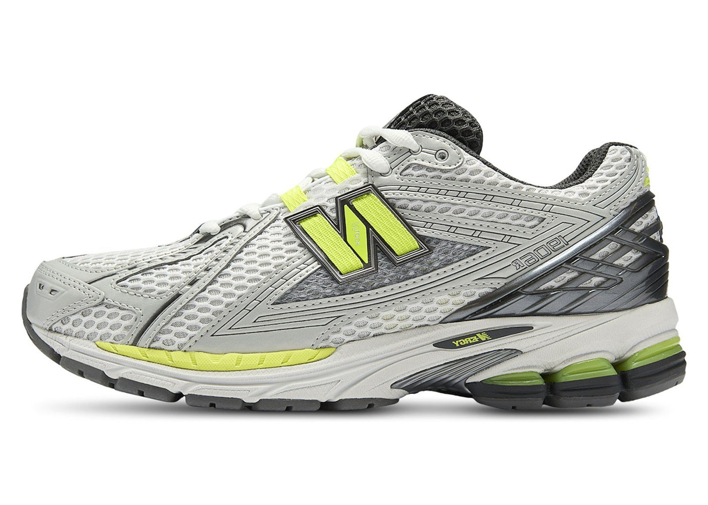New Balance 1906R Light Silver Metallic Alkaline Green