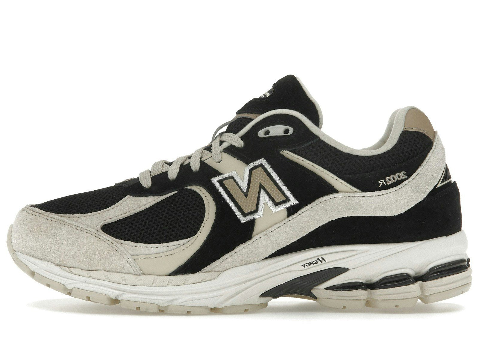 New Balance 2002R Black Beige Tan