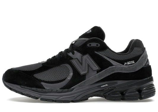 New Balance 2002R Black Dark Grey