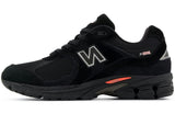 New Balance 2002R Black Castlerock Red