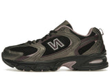 New Balance 530 Black Metallic Plum Brown