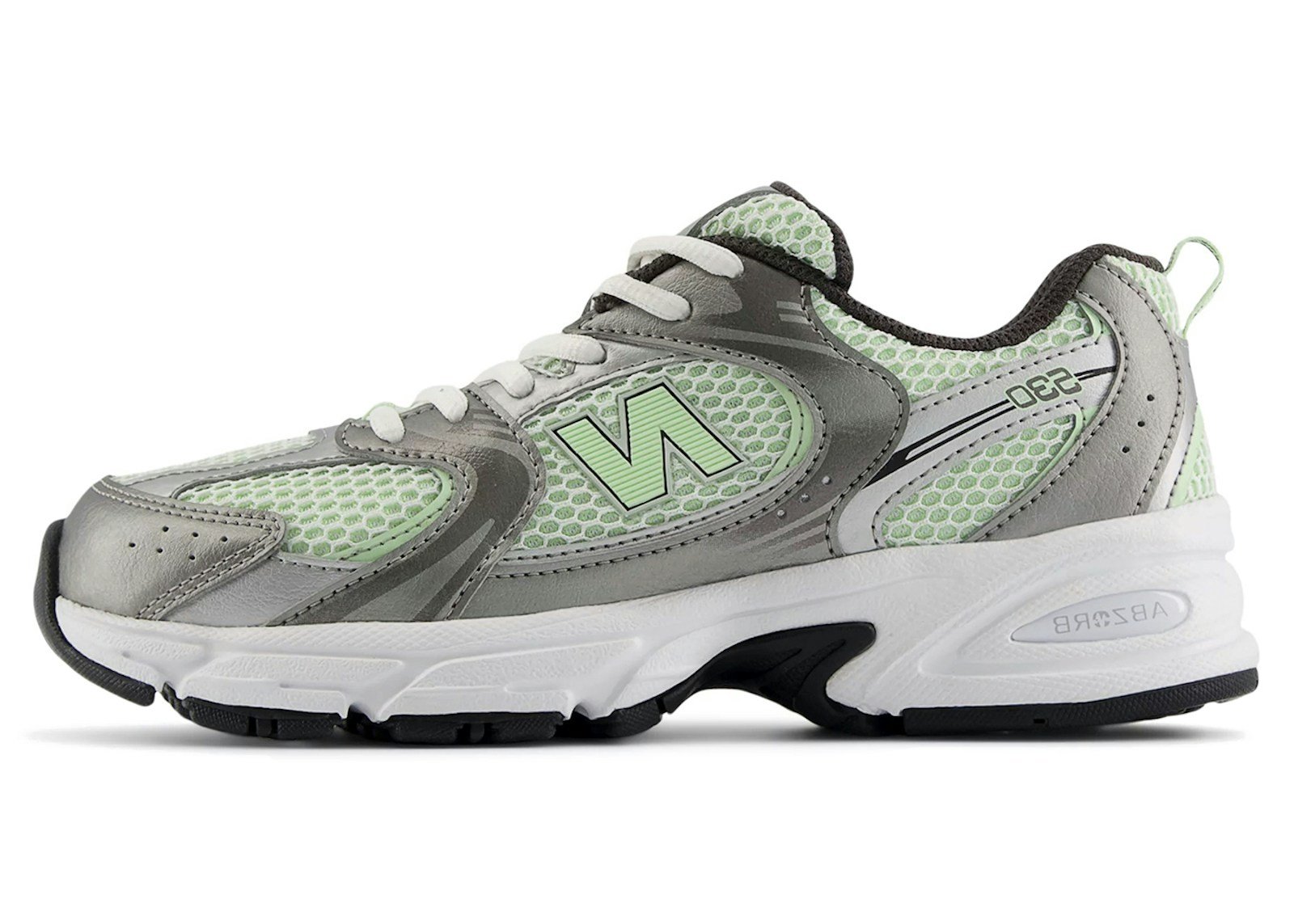 New Balance 530 Dark Silver Metallic Melon Water (GS)