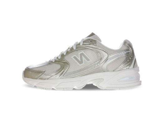 New Balance 530 Gold Metalic Linen