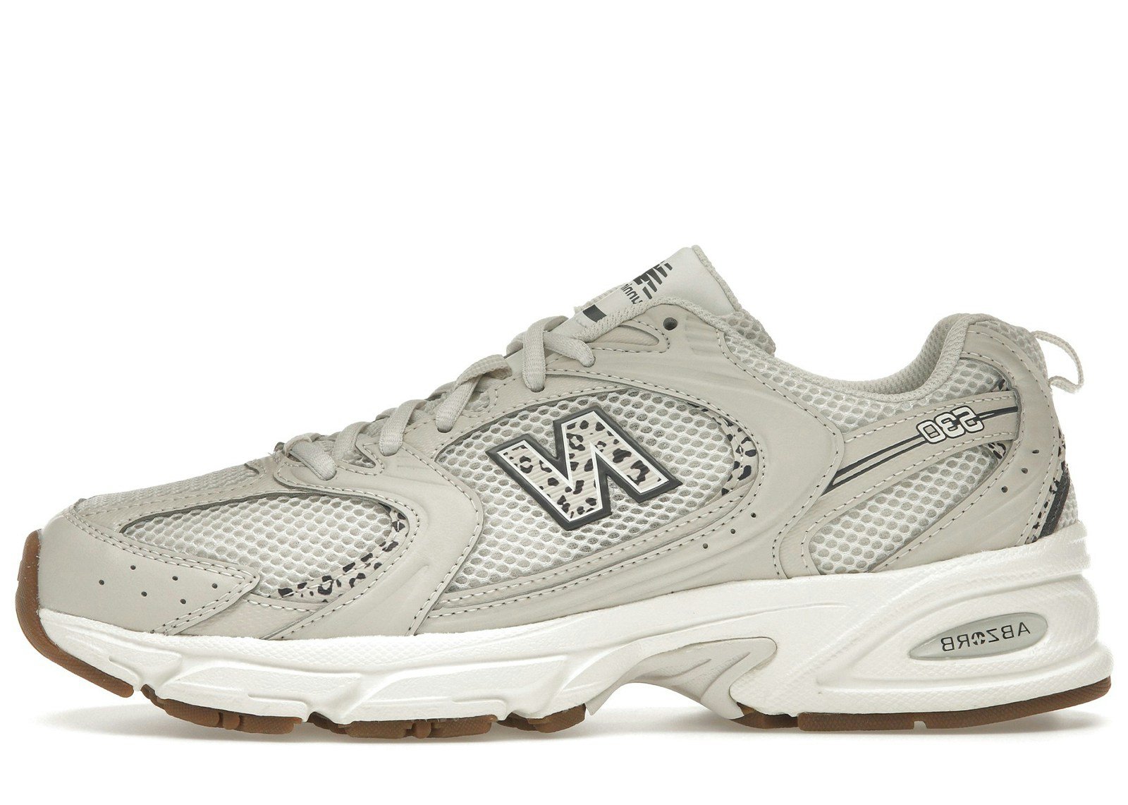 New Balance 530 Moonbeam Cow Print