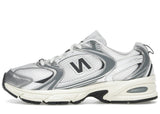 New Balance 530 Silver Metallic Black Cement