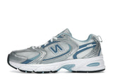 New Balance 530 Silver Metallic Heron Blue