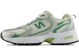 New Balance 530 Silver Metallic Mallard Green