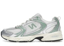New Balance 530 Silver Metallic Mosaic Green