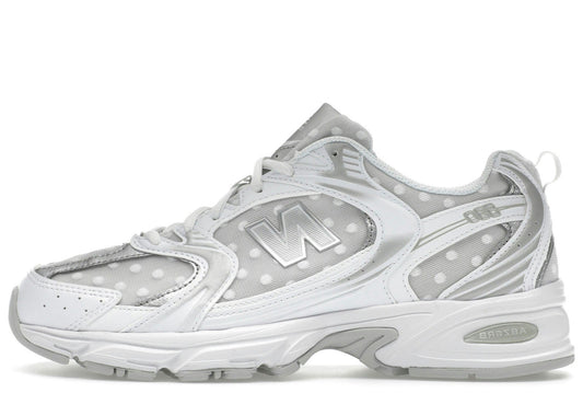New Balance 530 Silver Metallic Polka Dots
