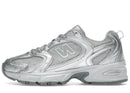 New Balance 530 Silver Metallic Raincloud Polka Dots