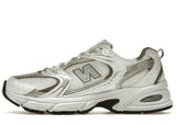 New Balance 530 White Silver Metallic