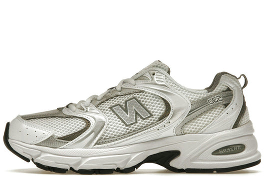 New Balance 530 White Silver Metallic