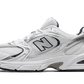 530 White Grey Navy (MR530SG) - EU 36–47.5 - Gray | SOSUKICKS