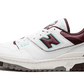New Balance 550 Burgundy Cyan