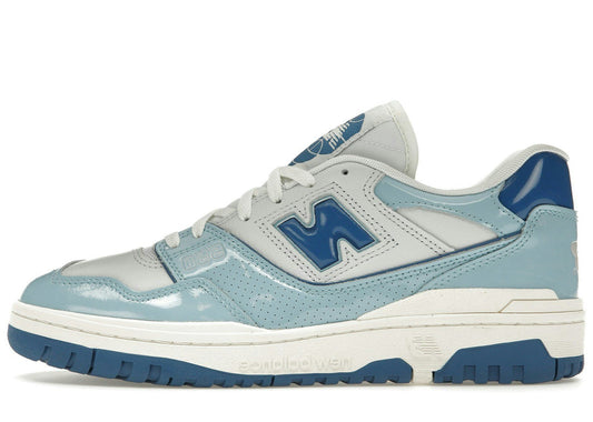 New Balance 550 Chrome Blue Patent