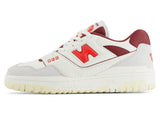 New Balance 550 Sea Salt Grey True Red