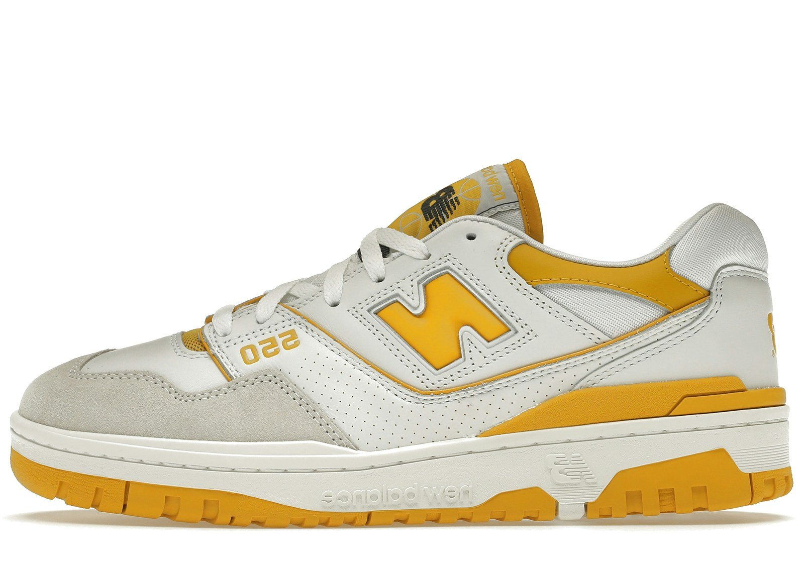 New Balance 550 Sea Salt Varsity Gold