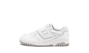 New Balance 550 Bungee Lace Top Strap White Grey