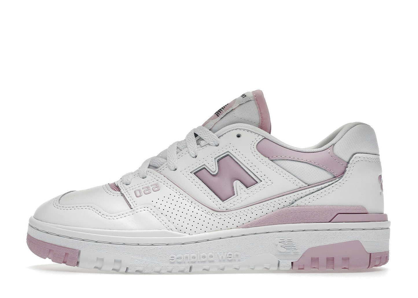 New Balance 550 White Bubblegum Pink (Women's)