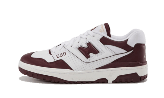 New Balance 550 White Burgundy 2.0