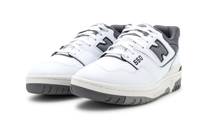 550 White Dark Grey (BB550WTG) - 37 EU - 4.5 US - Gray | SOSUKICKS