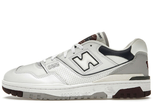 New Balance 550 White Natural Indigo Burgundy