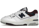 New Balance 550 White Navy NB Burgundy