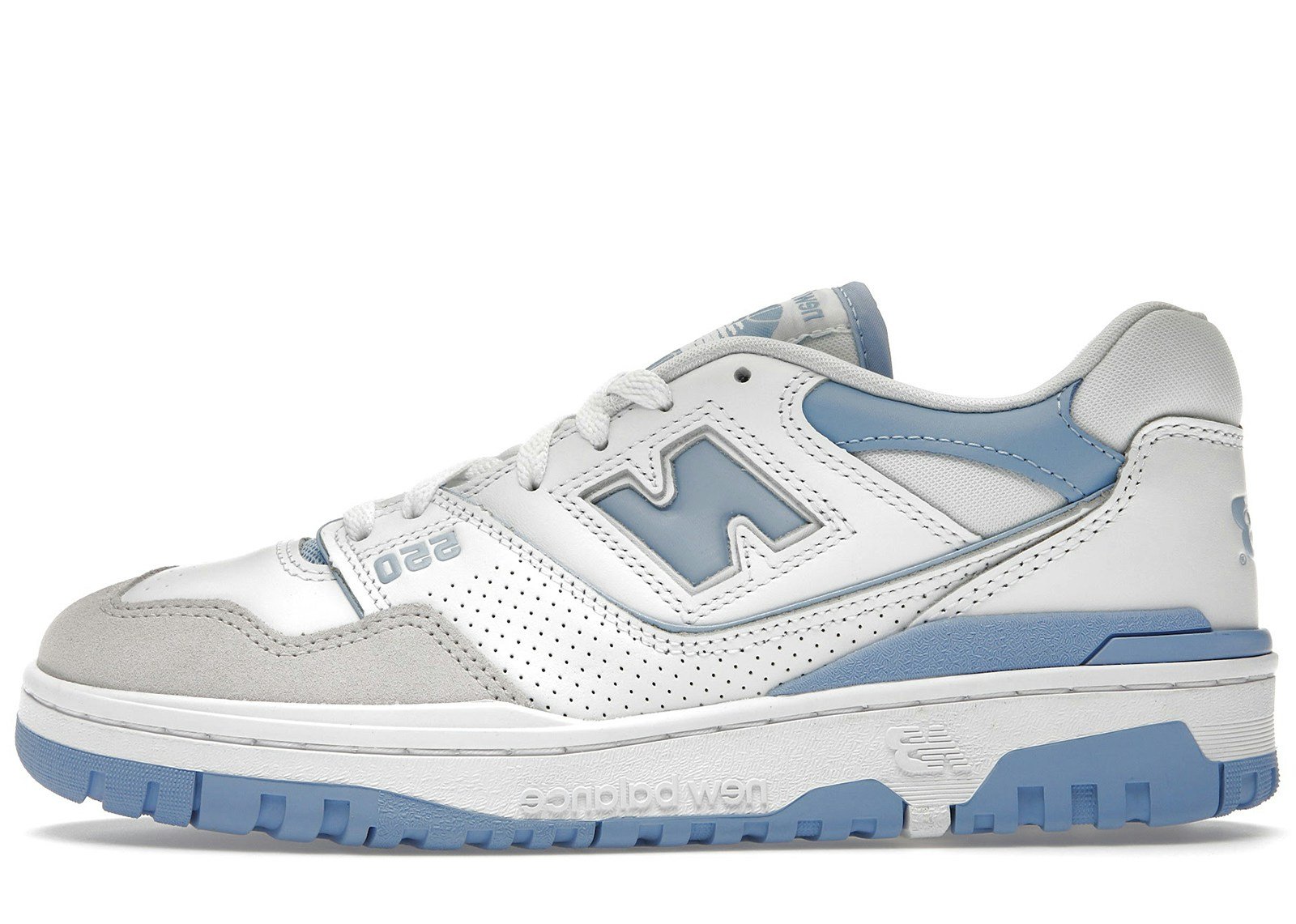 New Balance 550 White Blue Haze Rain Cloud