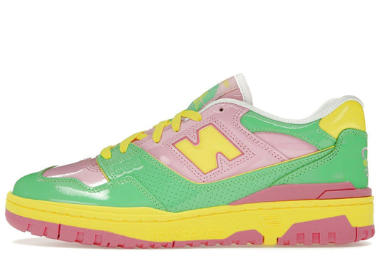 New Balance 550 Y2K Patent Leather Pack Pink Green