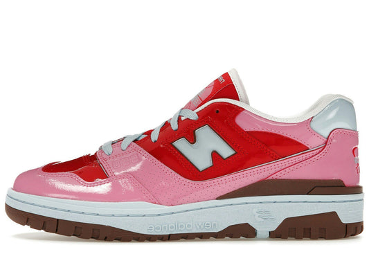 New Balance 550 Y2K Patent Leather Pack Red Pink