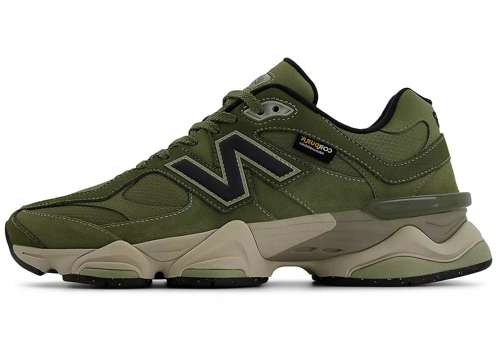 New Balance 9060 Dark Olivine Cordura