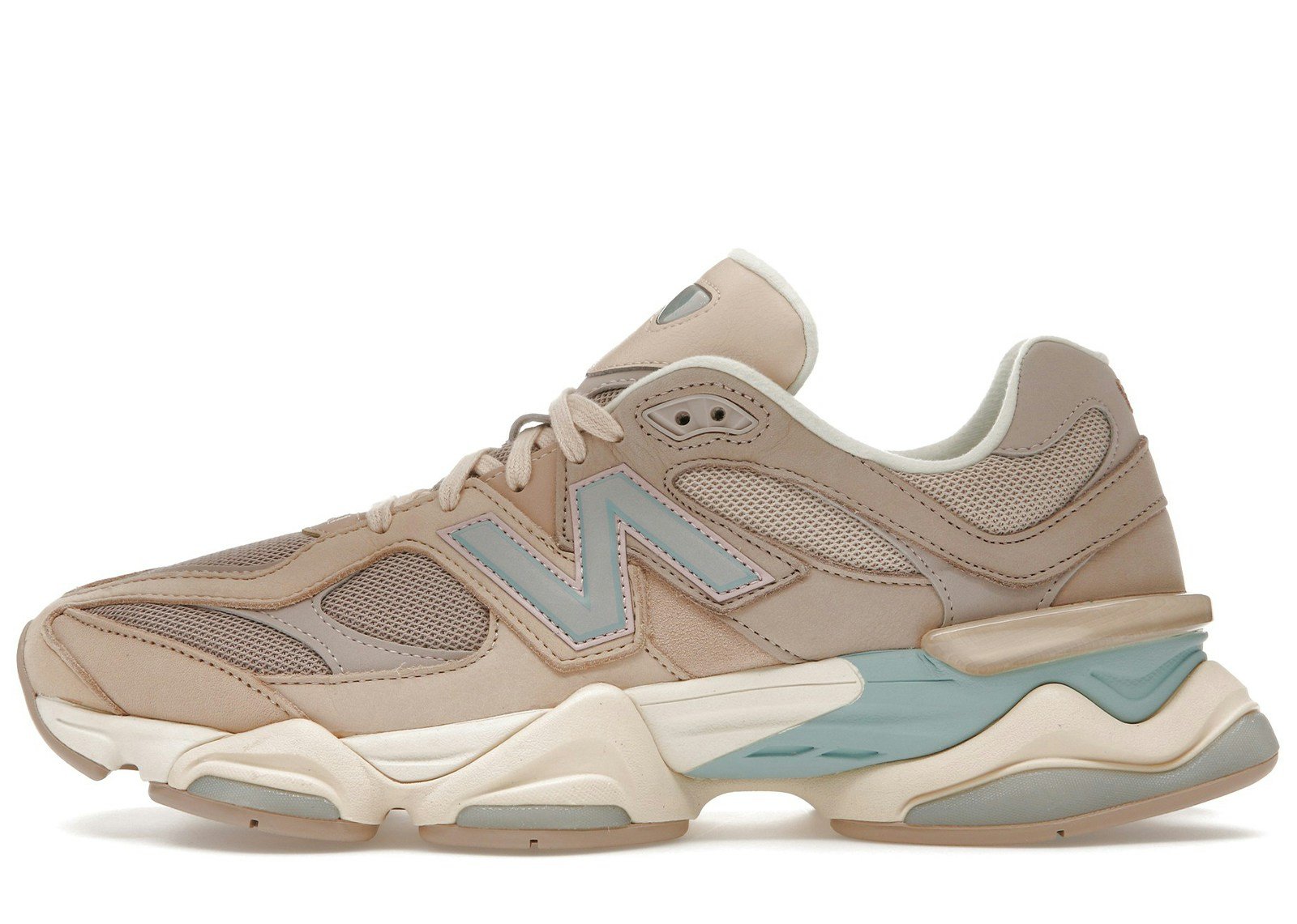 New Balance 9060 Ivory Cream Pink Sand
