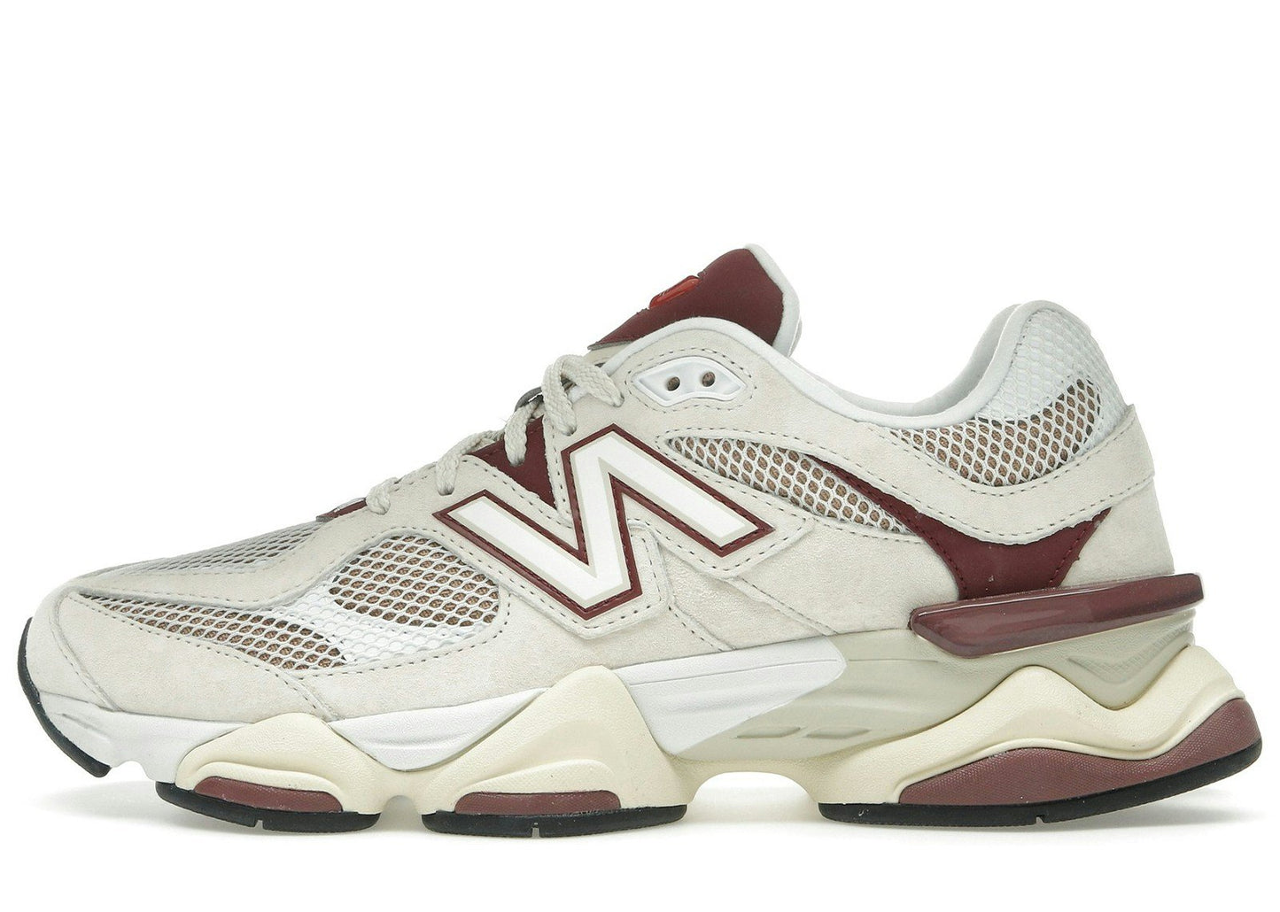 New Balance 9060 Linen Burgundy