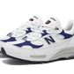 New Balance 992 White Navy - M992EC
