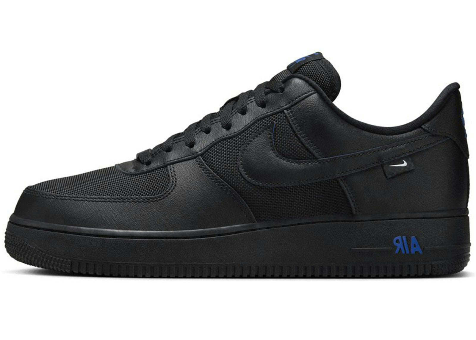 Nike Air Force 1 Low '07 Black Astronomy Blue