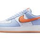 Nike Air Force 1 Low '07 Hydrogen Blue Orange Frost