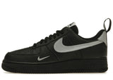 Nike Air Force 1 Low '07 LV8 Black Metallic Silver
