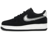 Nike Air Force 1 Low '07 LV8 Black Sail Embroidered Swoosh