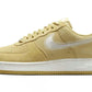 Nike Air Force 1 Low '07 LV8 Buff Gold Sail Embroidered Swoosh
