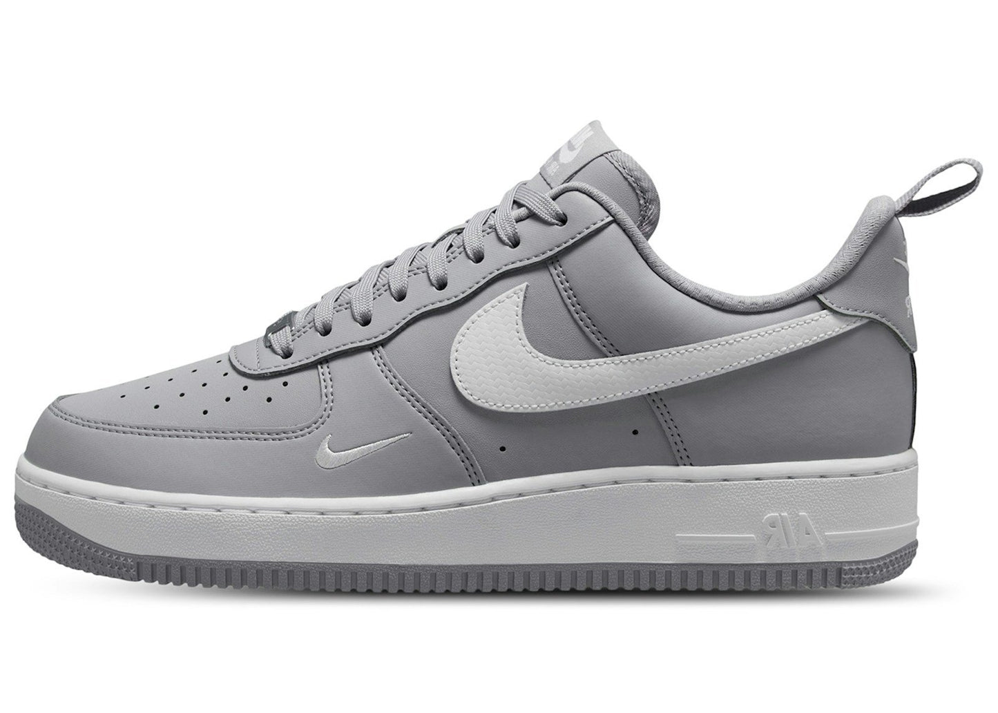 Nike Air Force 1 Low '07 LV8 Carbon Fiber Swoosh Wolf Grey White