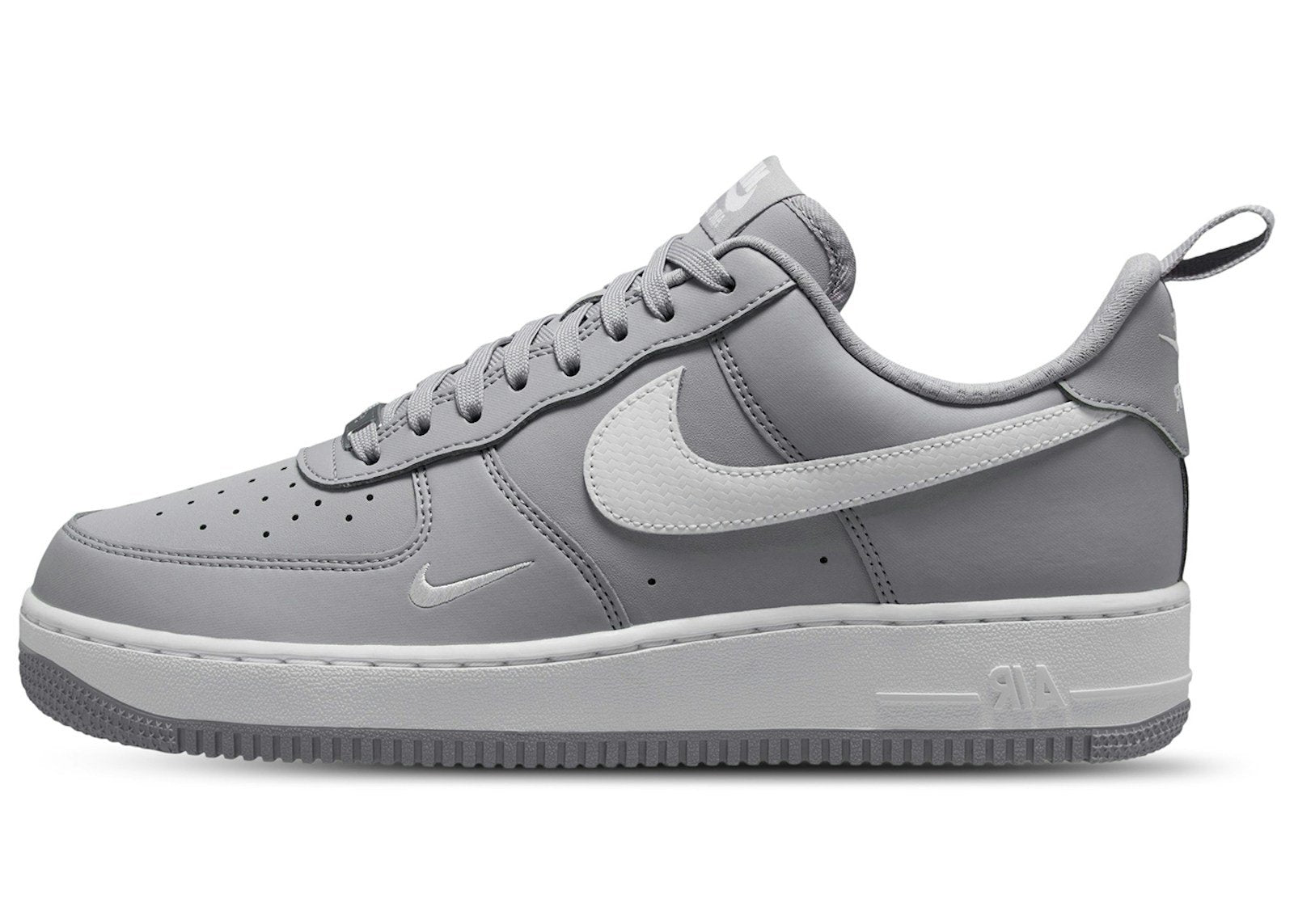 Nike Air Force 1 Low '07 LV8 Carbon Fiber Swoosh Wolf Grey White